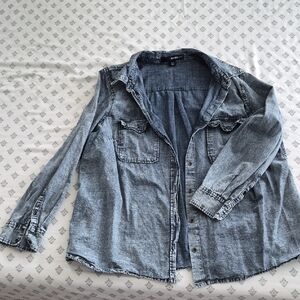 Denim 24/7 Blue Button Down Shirt